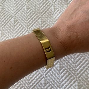 C. Wonder initial bangle “D”